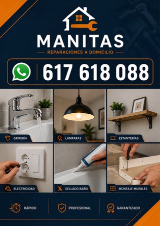 Manitas / Reparaciones – Santa Coloma 08921–08924