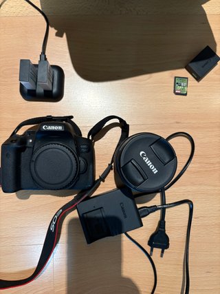 Canon EOS 750D + 18-135mm + Accesorios