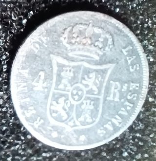 Moneda de Plata Isabel II (1865) - Época Isabelina