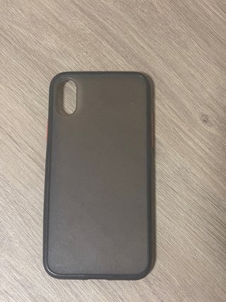 Custodia iPhone Nera Trasparente