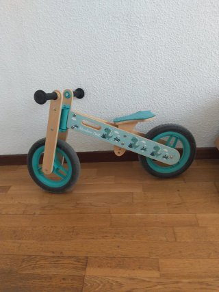 Bici de madera infantil Adventure Time
