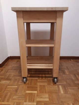 Carrito Auxiliar Ikea BEKVÄM Abedul
