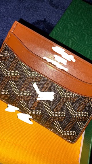 Portafoglio Marrone e Verde
