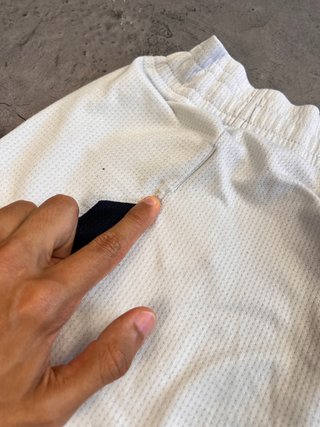 Nike Shorts Deportivos Blancos Negros 2000s