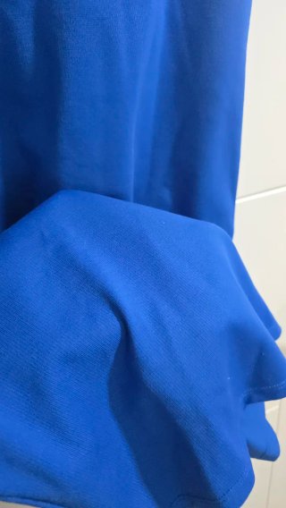 Vestido Zara tirantes azul talla XL
