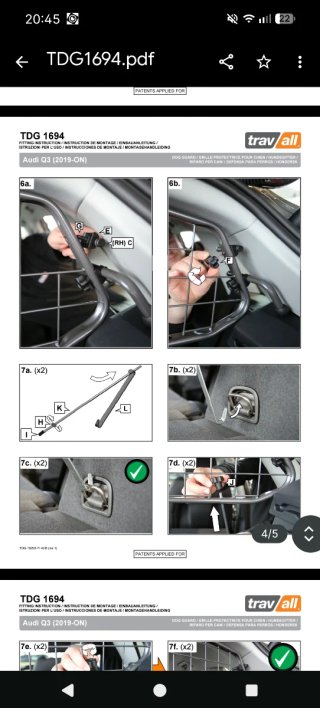 Reja de Carga Travall para Audi Q3