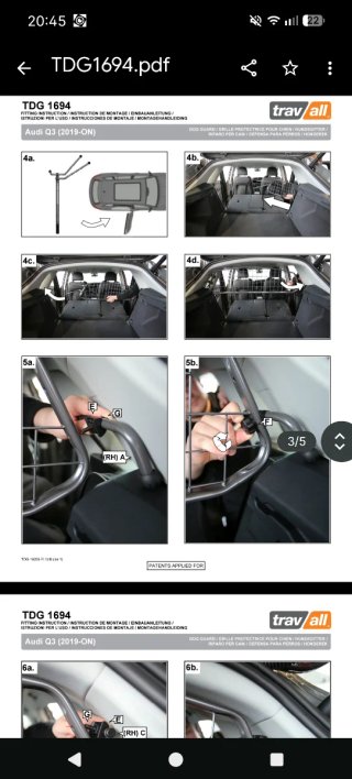 Reja de Carga Travall para Audi Q3