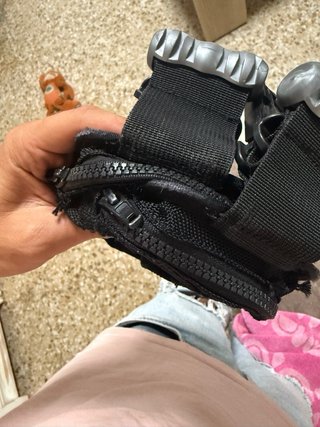 Bolsillos tácticos negros