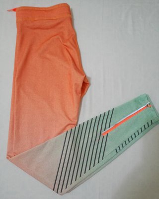 Conjunto pantalón/Leggings deportivos degradado