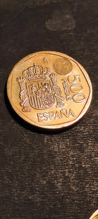 Moneda 500 Pesetas 1998 Carlos y Sofía