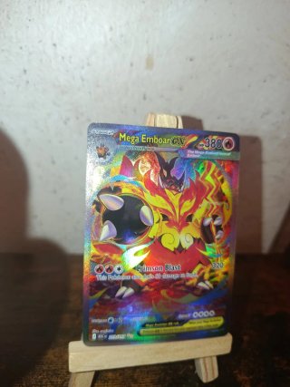 Carta Pokémon Mega Emboar EX