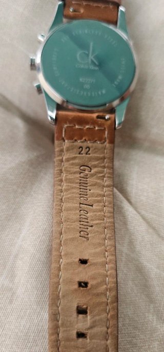 Reloj Calvin Klein CK Cronógrafo blanco/Plata