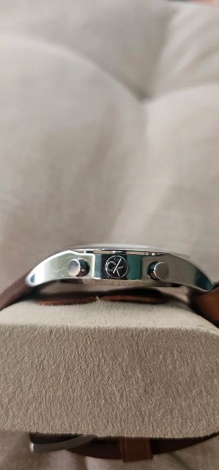 Reloj Calvin Klein CK Cronógrafo blanco/Plata