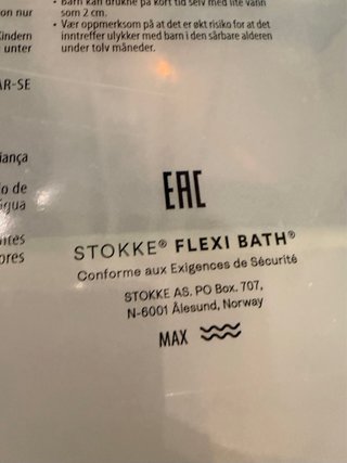 Bañera para bebé