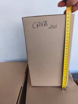 Juego 3 copas de cristal