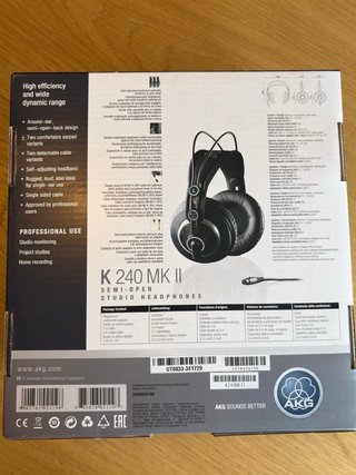 Auriculares AKG K 240 MK II Semi-abiertos