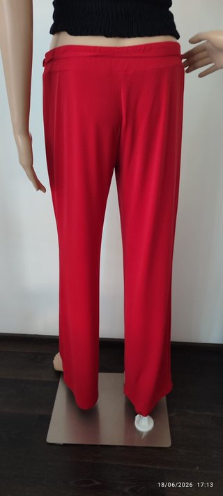 Pantaloni Rossi L. Couture