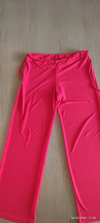 Pantaloni Rossi L. Couture