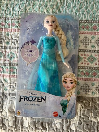 Muñeca Elsa Cantarina Frozen Mattel