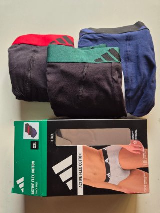 Pack 3 Calzoncillos Adidas XXL Nuevos