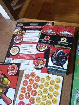 Pokemon Academia de Combate Juego de Cartas