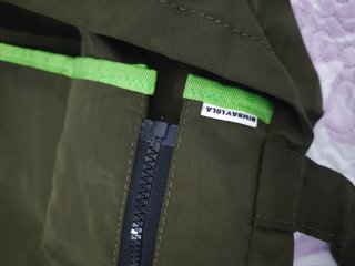 Bolsa de playa Bimba y Lola verde militar