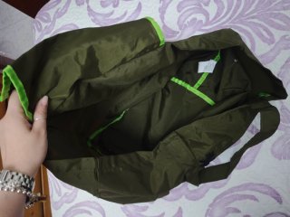 Bolsa de playa Bimba y Lola verde militar