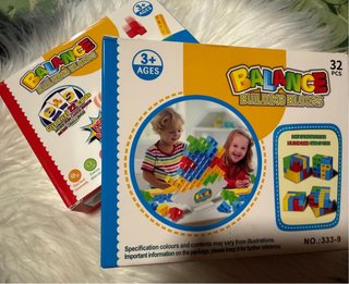 Juego de Bloques de Construcción Balance