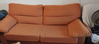URGE VENTA Sofá 3 plazas naranja
