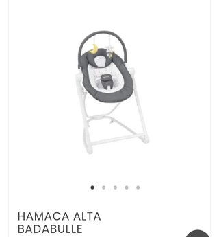 Hamaca alta Badabulle 2 posiciones