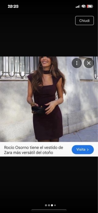 Vestito Mini Zara Choker