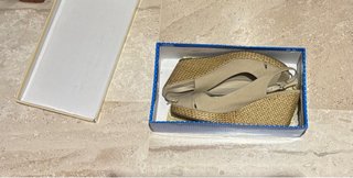 Cuñas beige talla 39