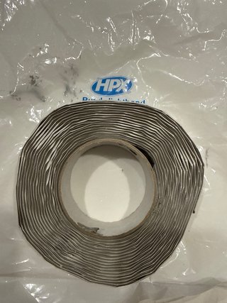 Cinta Butilo Gris 35mm x 2mm 6mts