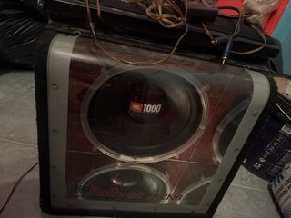 Caja de Subwoofer JBL 1000W Rally BC 112NB