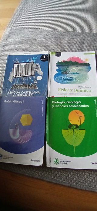 Libros de 1 Bachillerato. Pack de 4 .