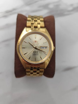 Confezione di 3 orologi vintage Tissot, due Orient