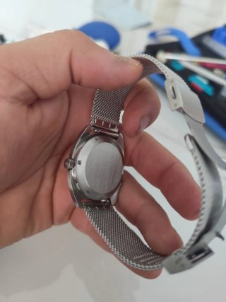 Confezione di 3 orologi vintage Tissot, due Orient