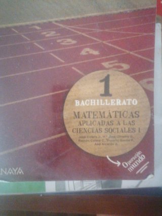 Matemáticas aplicadas a las Ciencias Sociales I...