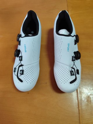 Sapatilhas Ciclismo Brancas YOW Sport