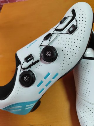 Sapatilhas Ciclismo Brancas YOW Sport