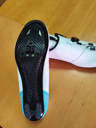 Sapatilhas Ciclismo Brancas YOW Sport