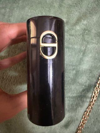 Minaudiere Dior Clutch Borsa Nera Oro