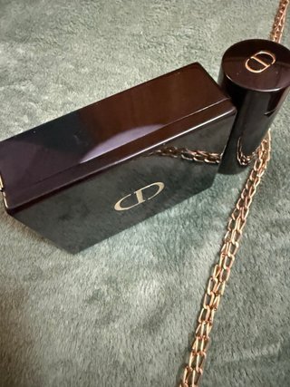 Minaudiere Dior Clutch Borsa Nera Oro