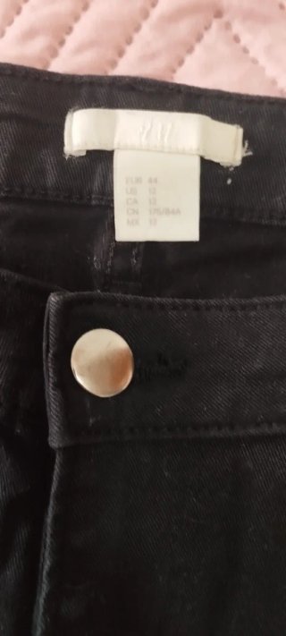 Shorts vaqueros H&M negros