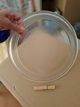 Plato base giratorio microondas