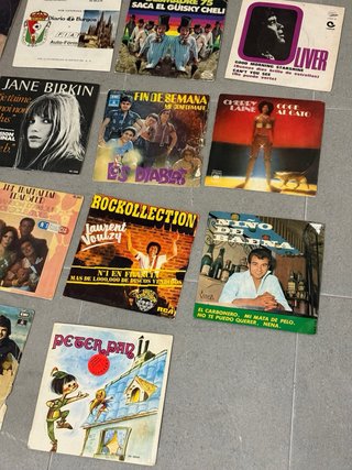 Lote Vinilos Singles 7” Español e Internacional
