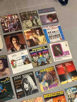 Lote Vinilos Singles 7” Español e Internacional