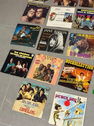 Lote Vinilos Singles 7” Español e Internacional