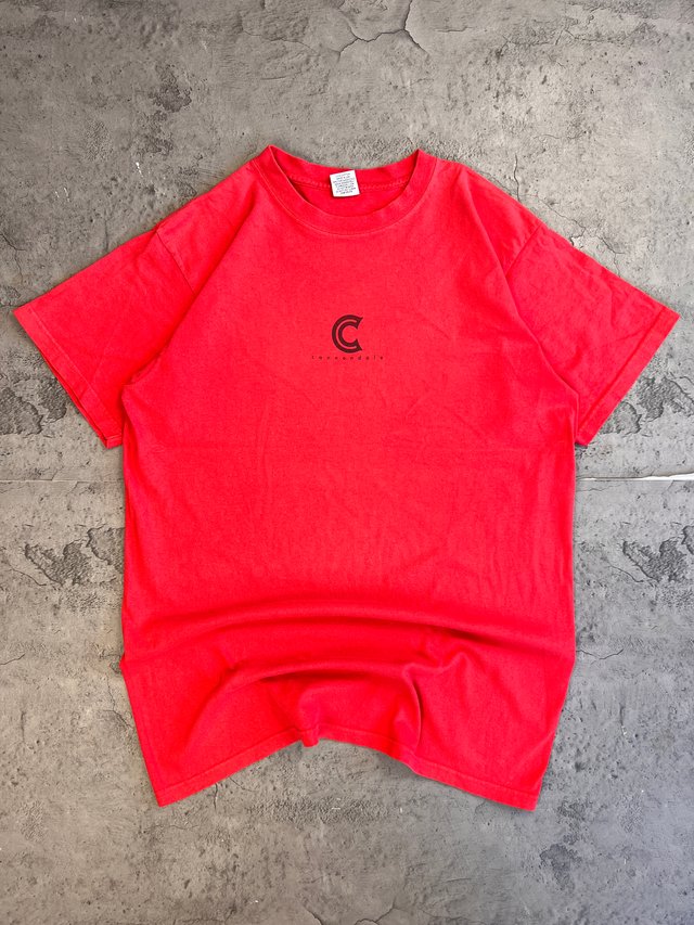 T-shirt Vintage Heavy Weight Boxy Fit Red Raven 90