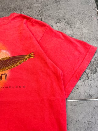 T-shirt Vintage Heavy Weight Boxy Fit Red Raven 90